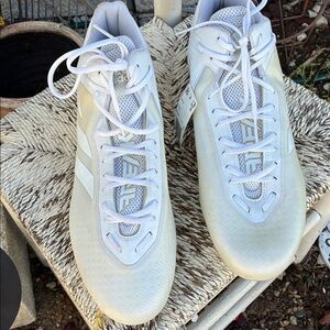 Adidas Men's White Athletic Football 🏈 Freak 20 Cleats Shoes Brand New With Tags